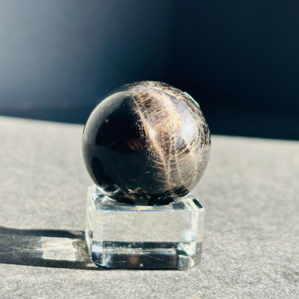 Hypersthene Crystal Sphere