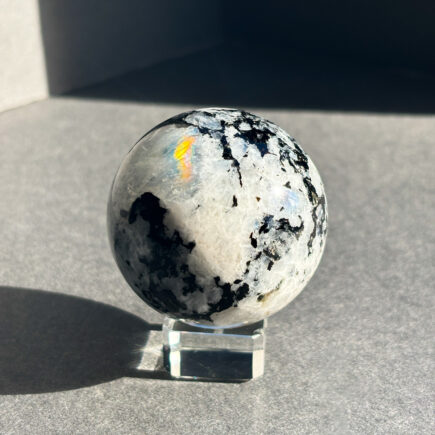 Rainbow Moonstone Crystal Sphere