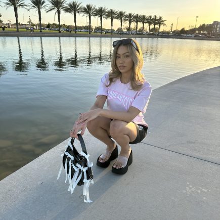 ColdHearted Graphic Tee Pink