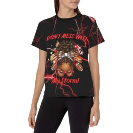 DMWMS Women's All Over Print Crew Neck T-Shirt (Model T40-2)