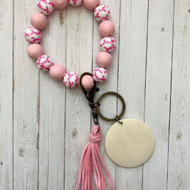 Breast Cancer Awareness Wristlet