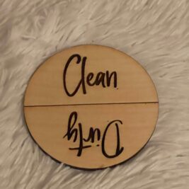Clean/Dirty (dishwasher magnet)