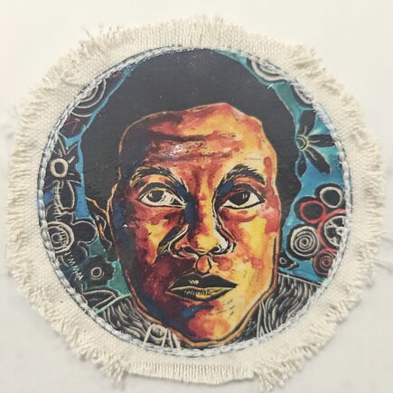 James Baldwin Sew-On Patch - Art, Handmade Art