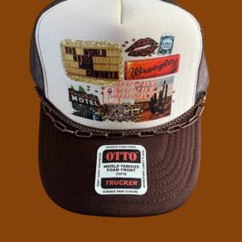 Cowboy Collage Trucker Hat
