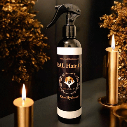 Botanical Bliss: Rose & Rosemary Hydrosol for Hair, Beard, and Body| Floral Hydration Botanical Hair | 8oz | Natural Hair Care