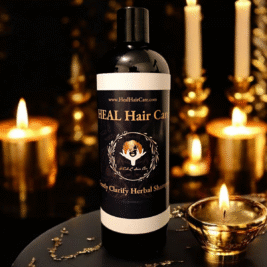 Black Salt Detox Shampoo: All-Natural Clarifying Hair Cleanse