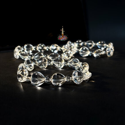 Clear Quartz Heart Motif Bracelet: Love & Harmony