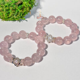 Rose Quartz Artisan Bracelet: Unconditional Love & Compassion