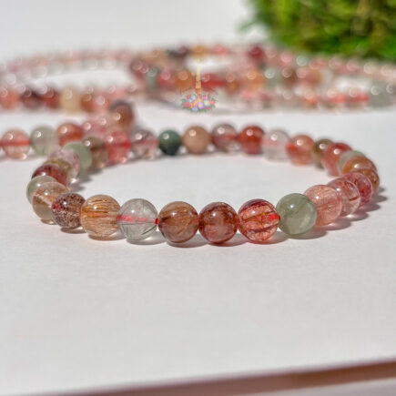 Mixed Rutile Bracelet: Power & Transformation