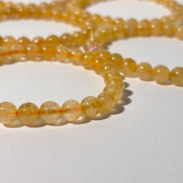 Golden Rutile Bracelet: Abundance & Confidence