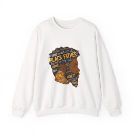 Black Father Crewneck Sweatshirt