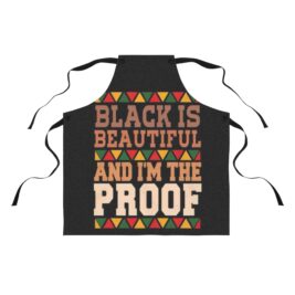 Black is beautiful Apron (AOP)