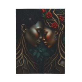 Copy of Rooted in love Velveteen Plush Blanket