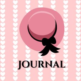 Pink and Black Feminine Journal