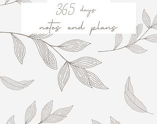 Autumn Print 365 Days Planner