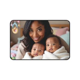 Personalized Desk Mat, Family Photo Desk Pad, Custom Office Decor, Ideal Gift for Mother's Day and Baby Showers, Unique Home Office [...]