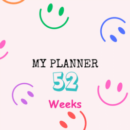 Happy Faces 52 Weeks Digital Planner