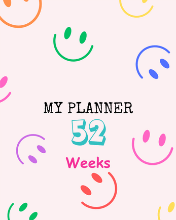 Happy Faces 52 Weeks Digital Planner