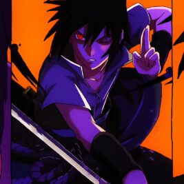 Uchiha Sasuke (Canvas Print)