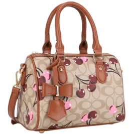 Oval Cherry Print Handle Satchel case of 3
$35.25 MSRP $64.99