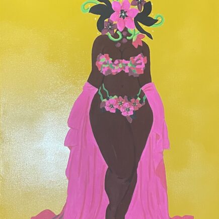 Woman & Her Garden (Original)