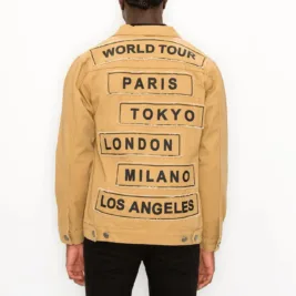 World Tour Colored Denim Jacket