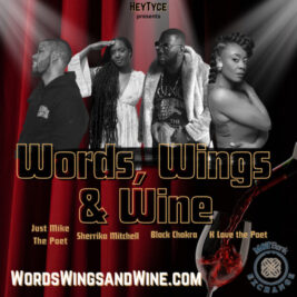 Words, Wings & Wine on Ticketmaster