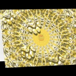 20s Cassy Mandela Greeting Card