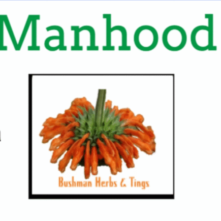 Manhood herbal formula