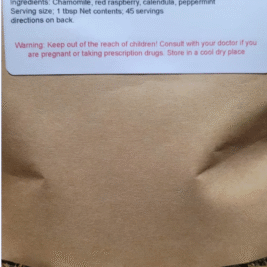 Menstrual health herbal formula