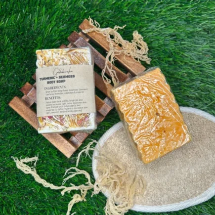Turmeric & seamoss body soap