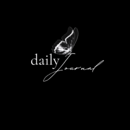 Black Butterfly Digital Notebook