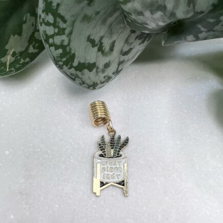 Crazy Plant Lady Wire Loc Jewelry