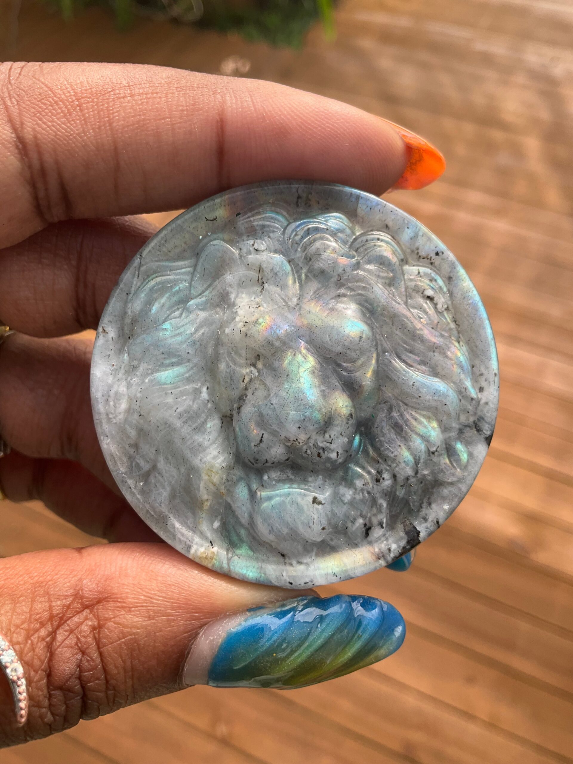 Lion Medallion - Spiritual, Crystals - Astrolyszics