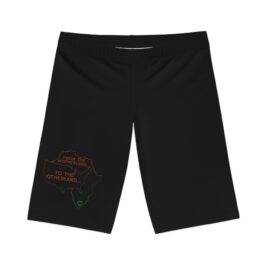 Diasporic Love Collection High Waisted Yoga Shorts