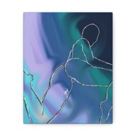 'Blue Woman' Canvas