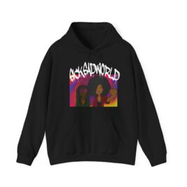 'SICKSADWORLD' Hooded Sweatshirt