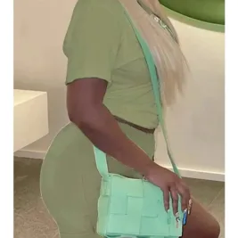 Graphic T Shirt and Shorts Set