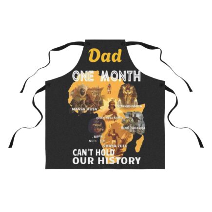 Copy of Apron - Empowering Black History Month Cooking Apparel, Black History Month Gift, Kitchen Cooking Chef Apron, African American History
