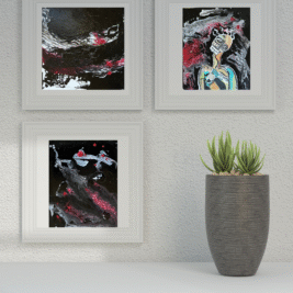 Untitled Canvas Tri-Canvas