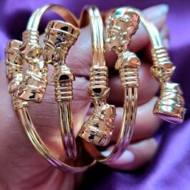 Egyptian Queen Neferti cuff bracelet