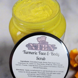 Turmeric Face and Body Scrub
