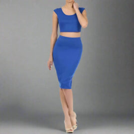 Coral Pensil Skirt- Prima Dons and Donnas