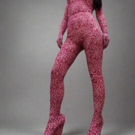 Boho Wedge Boots - High Waist Pants With Belt Hoops | Spandex Plus Size