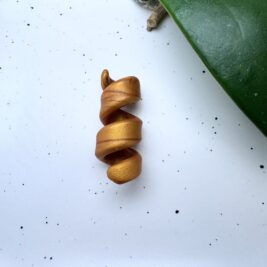 Harvest Gold Clay Open Spiral