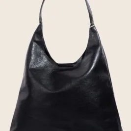 Fame Faux Leather Tote Bag