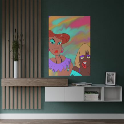 Hoochie Mamas Poster - Art, Prints, Stickers