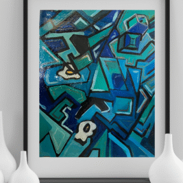 Untitled Canvas Painting 3