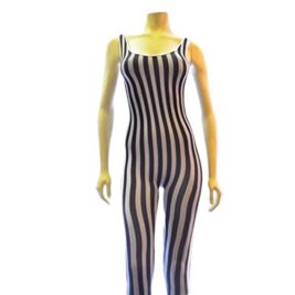 Byde Sleeve Stripe Jumpsuit Catsuit
