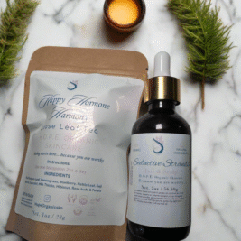 Holistic Hair Growth Bundle – Hair Oil + Hormone Balancing Tea for Natural Hair Wellness